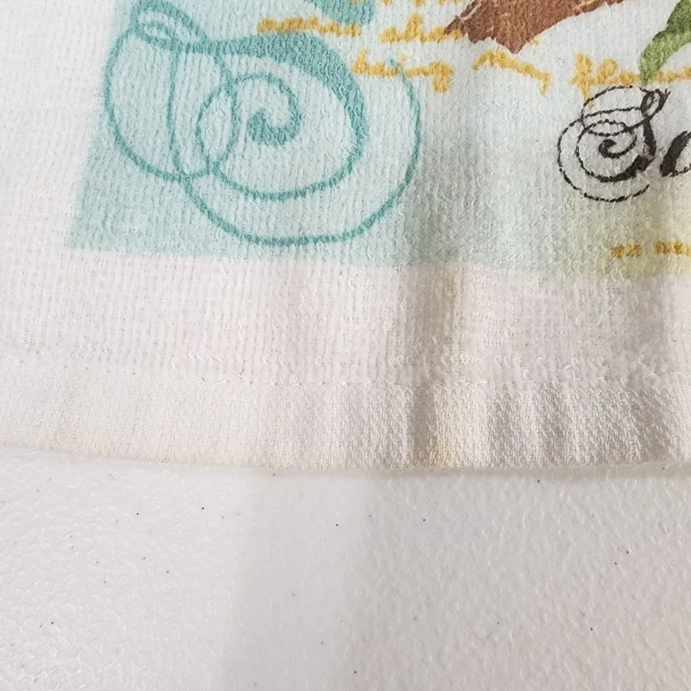 Dishtowel Lot Of 7  Kitchen Decrotive Towels Butterfly Sunflower Fall Birdhouse